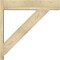 Ekena Millwork Traditional Block Rough Sawn Outlooker, Douglas Fir, 8"W x 38"D x 38"H OUT08X38X38TRA05RDF - alternate 4